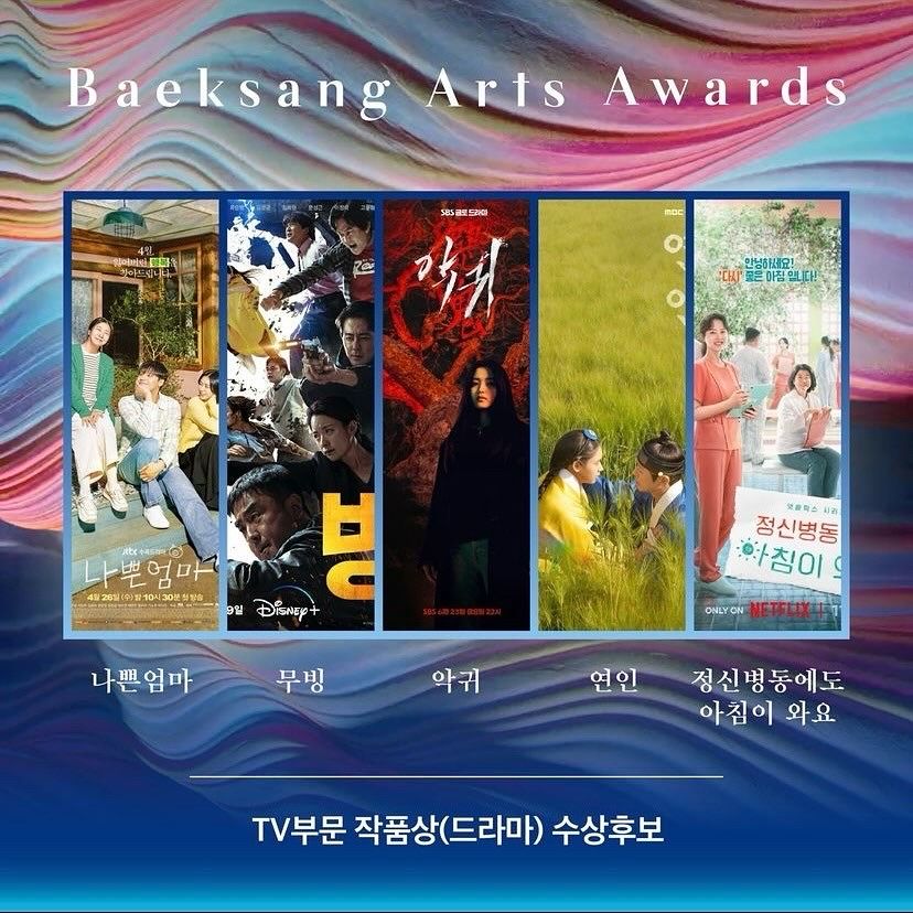 TV부문 작품상(드라마) 수상후보