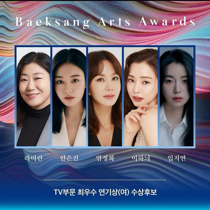 TV부문 최우수 연기상(여) 수상후보