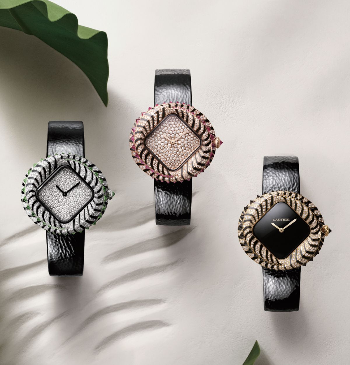[ REF. HPI01617 ], [ REF. HPI01616 ], [ REF. HPI01615 ] ⓒ CARTIER ⓒ MAUD REMY LONVIS