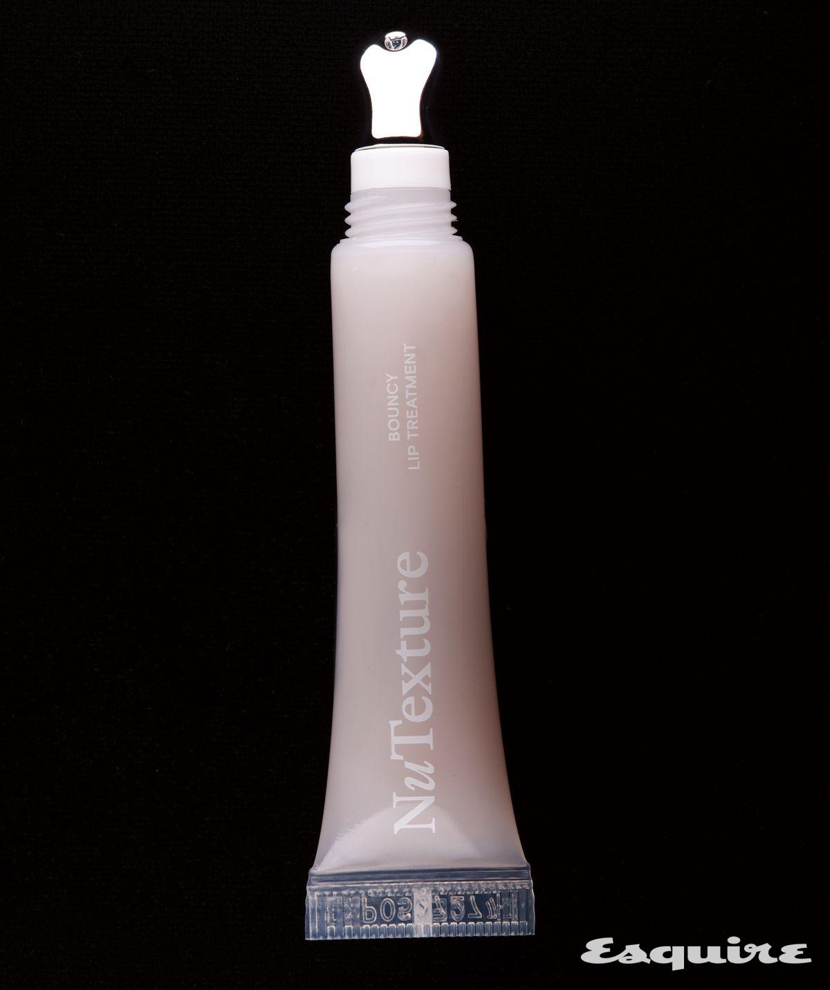 콜라겐과 스콸렌이 주름 사이사이를 매끈하게 채우는 바운시 립 트리트먼트 10mL/2만2000원 누텍스처. 