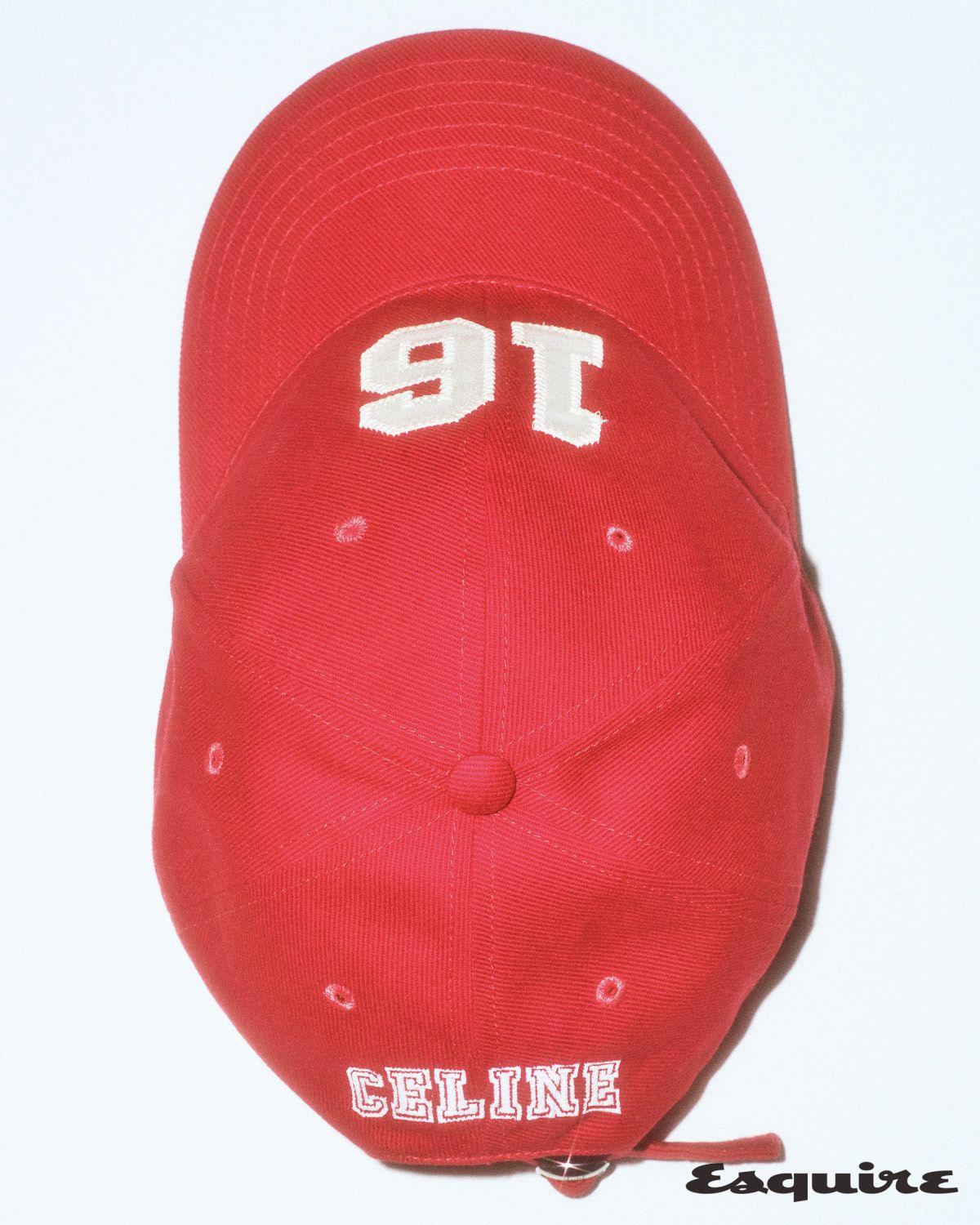 코튼 베이스볼 캡 가격 미정 셀린느 옴므.