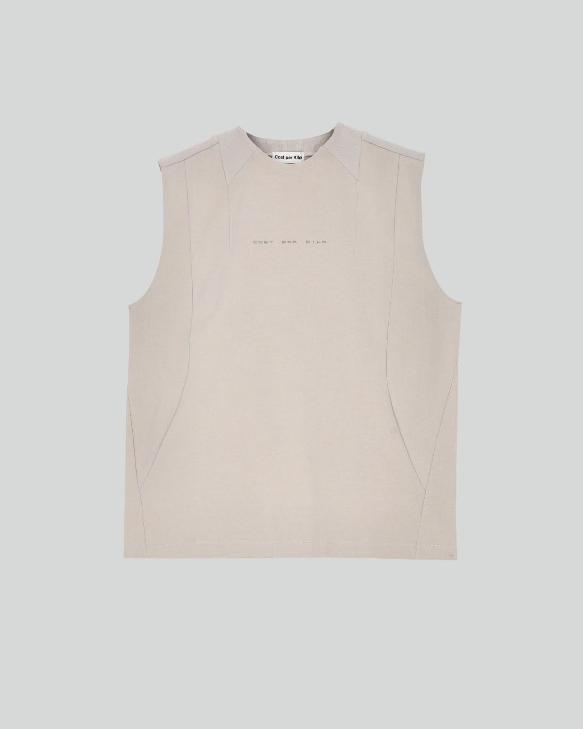 크루 넥 슬리브리스 7만8000원 코스트퍼킬로.