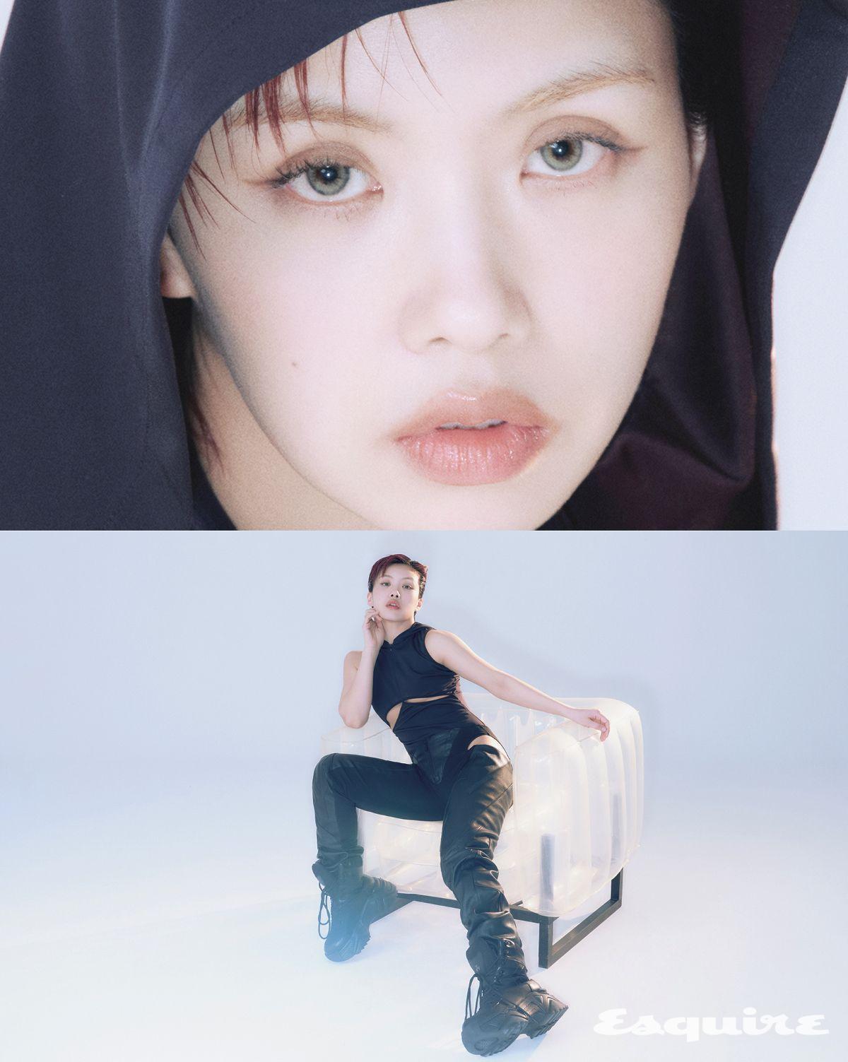 톱 섀도우플레이. 팬츠, 부츠 모두 스타일리스트 소장품.