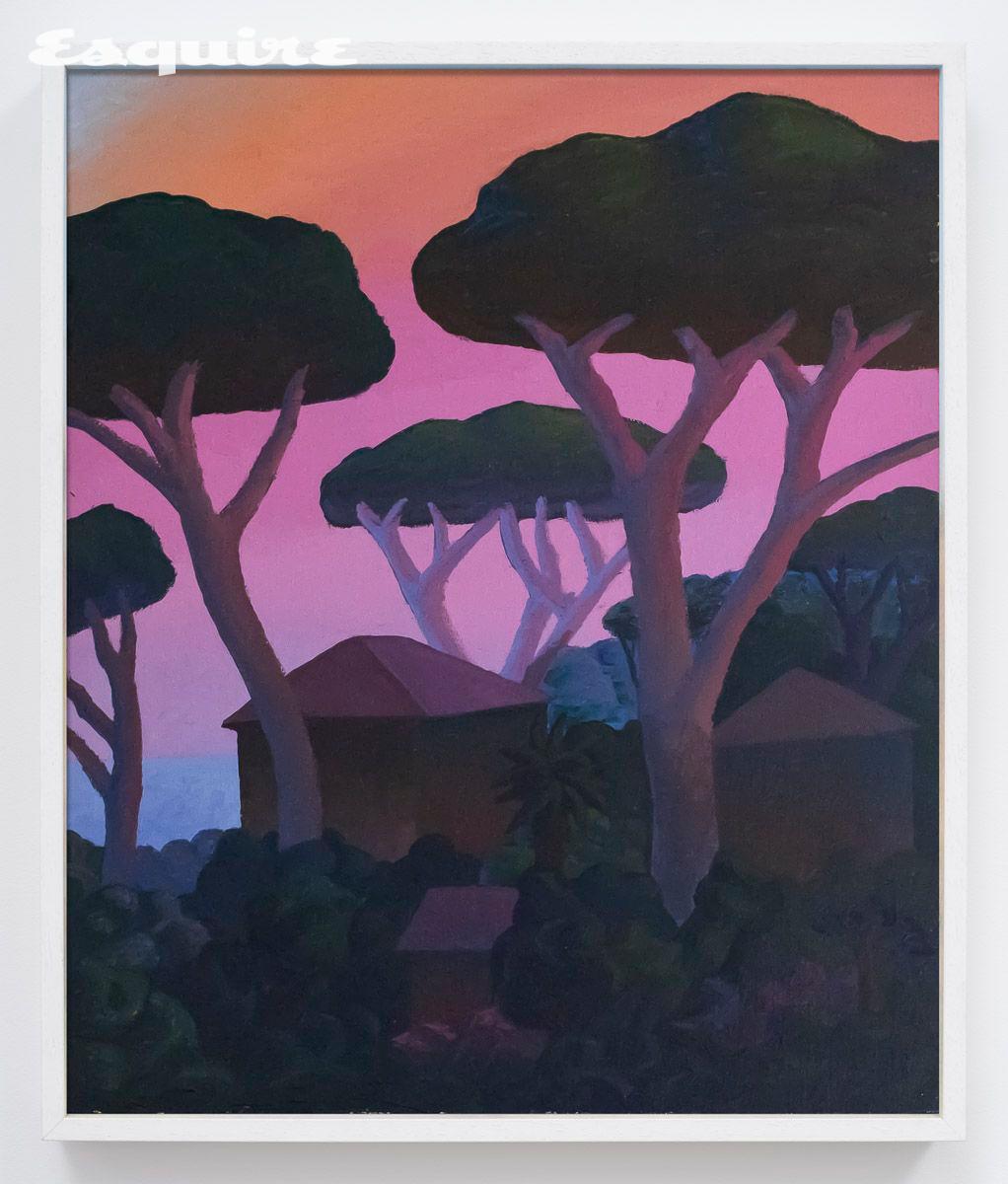 'Forte dei Marmi', 1988, Oil on canvas, 60 x 50 cm. ⓒ Archivio Salvo Courtesy of Archivio Salvo and Gladstone