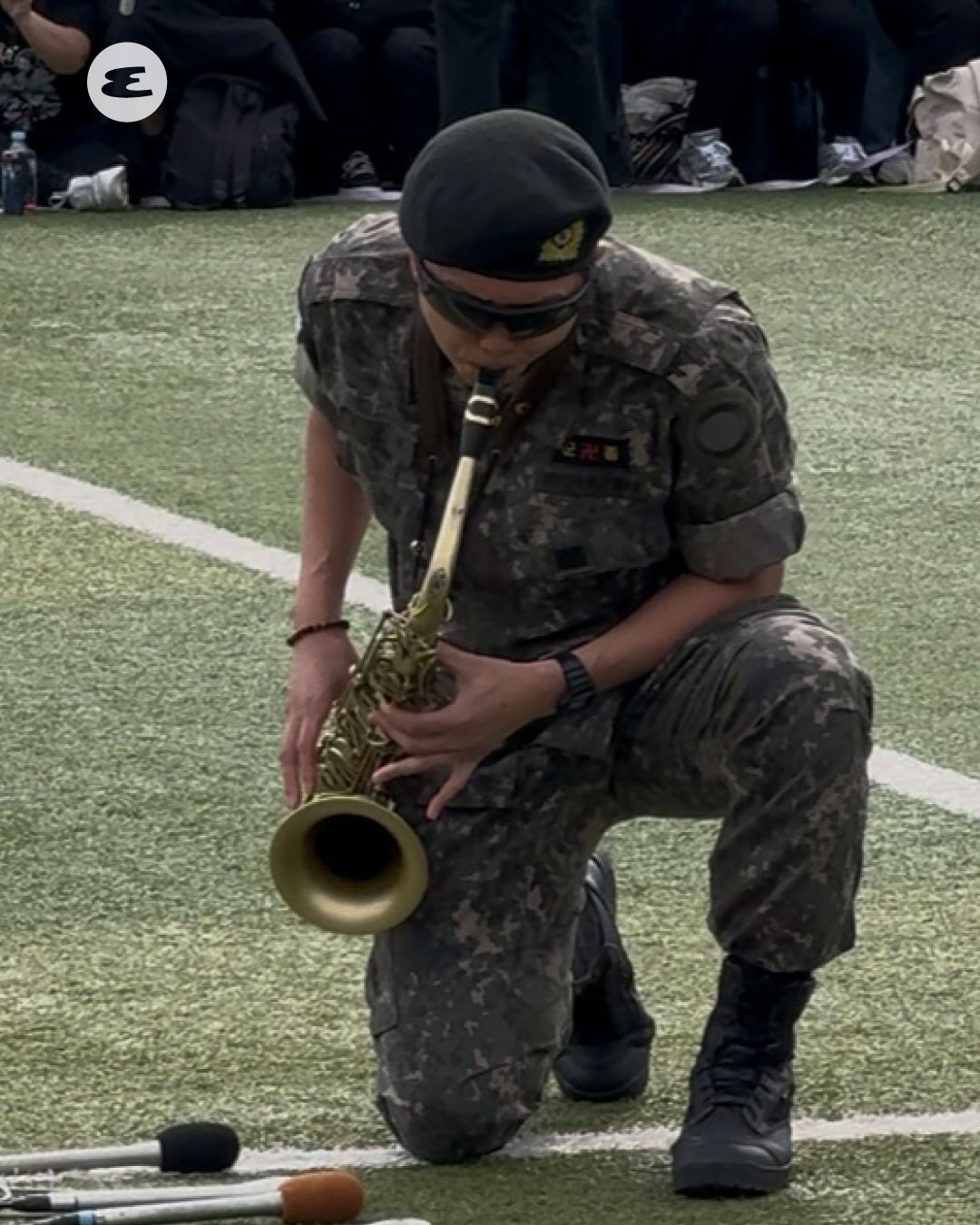 BTS RM, 뷔 전역 현장 직찍