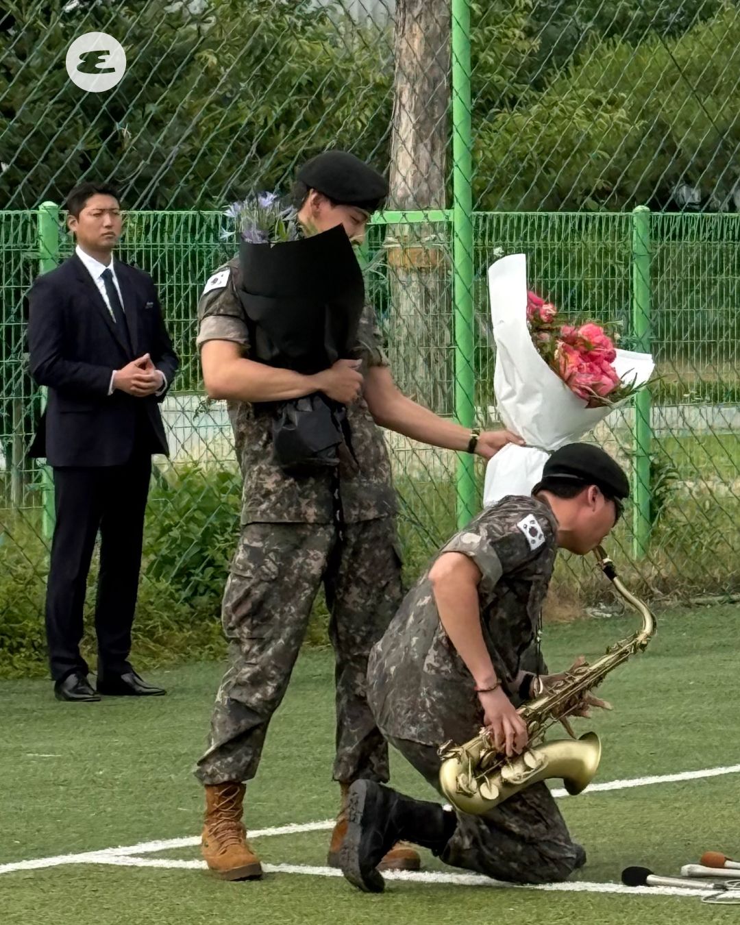 BTS RM, 뷔 전역 현장 직찍