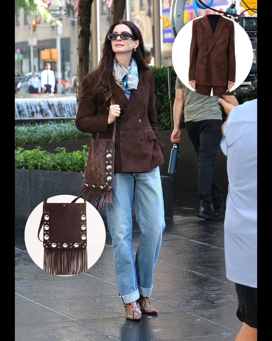 랄프 로렌 퍼플 라벨 블레이저, 발렌티노 가라바니 넬코트 프린지 숄더백