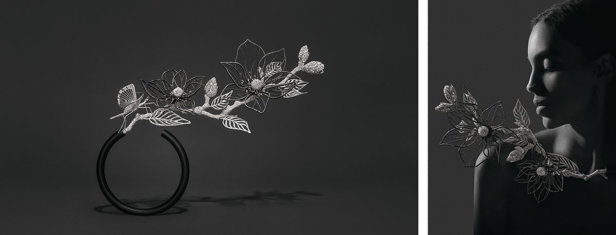 Composition N°2 – Magnolia, Stick Insect
