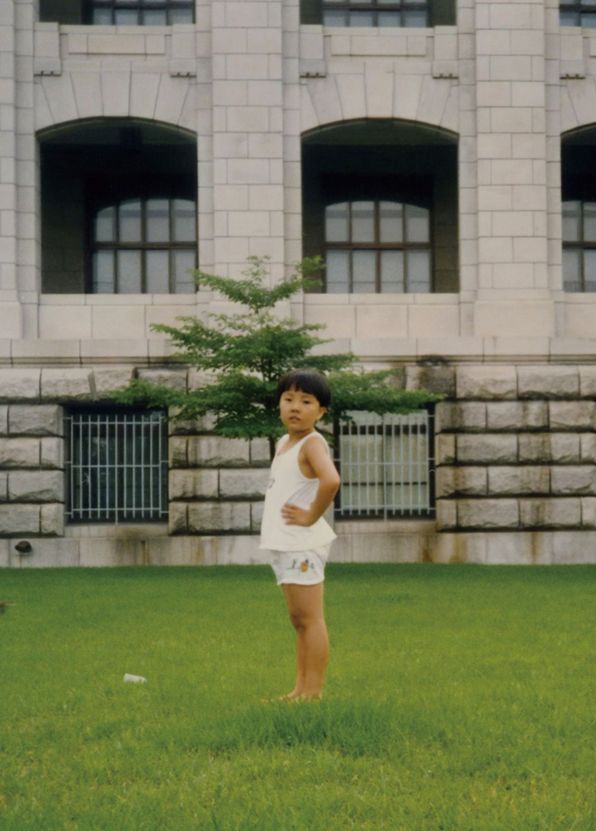 1996년 철거가 완료된 국립중앙박물관(구 조선총독부) 건물 앞.