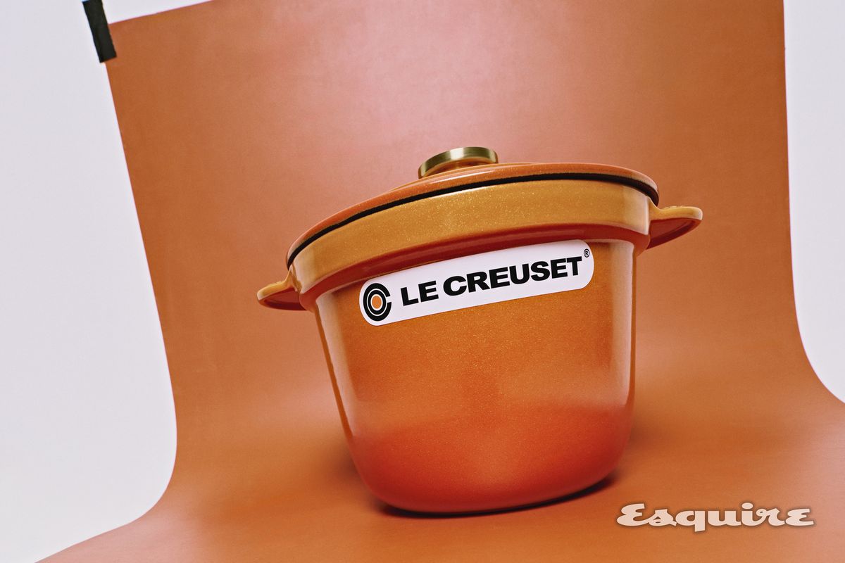 르크루제 주물 무쇠 냄비.