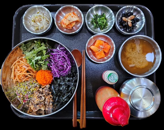 출처 한국도로공사 꼬막비빔밥 