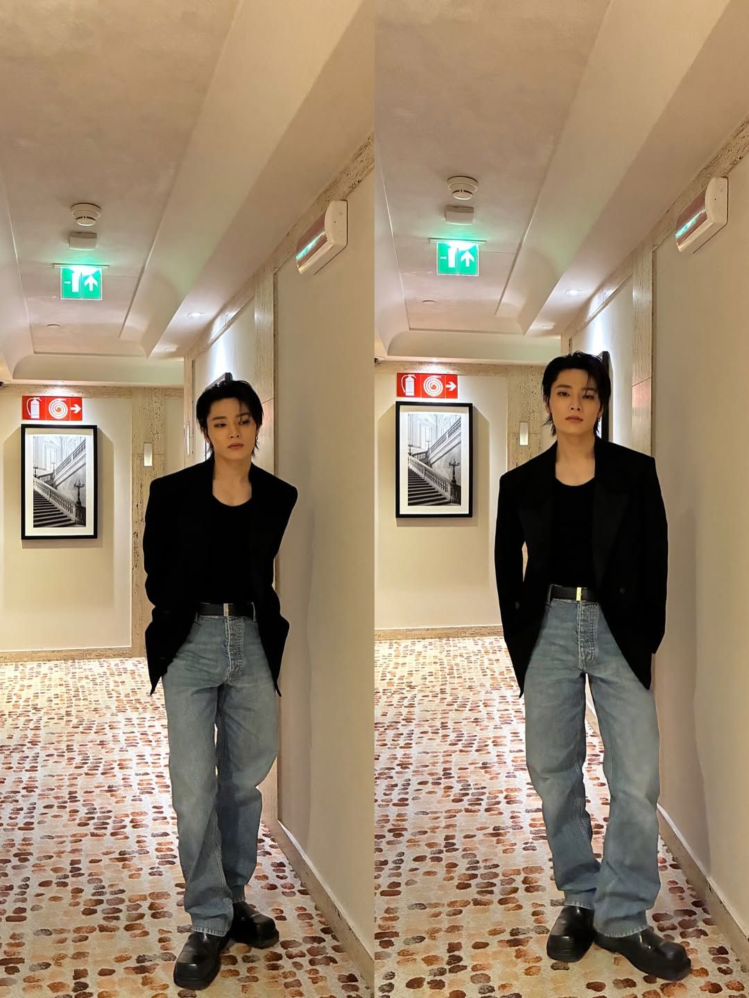 적당한 핏과 클래식 아이템의 조화/ 인스타그램 @i.2.n.8