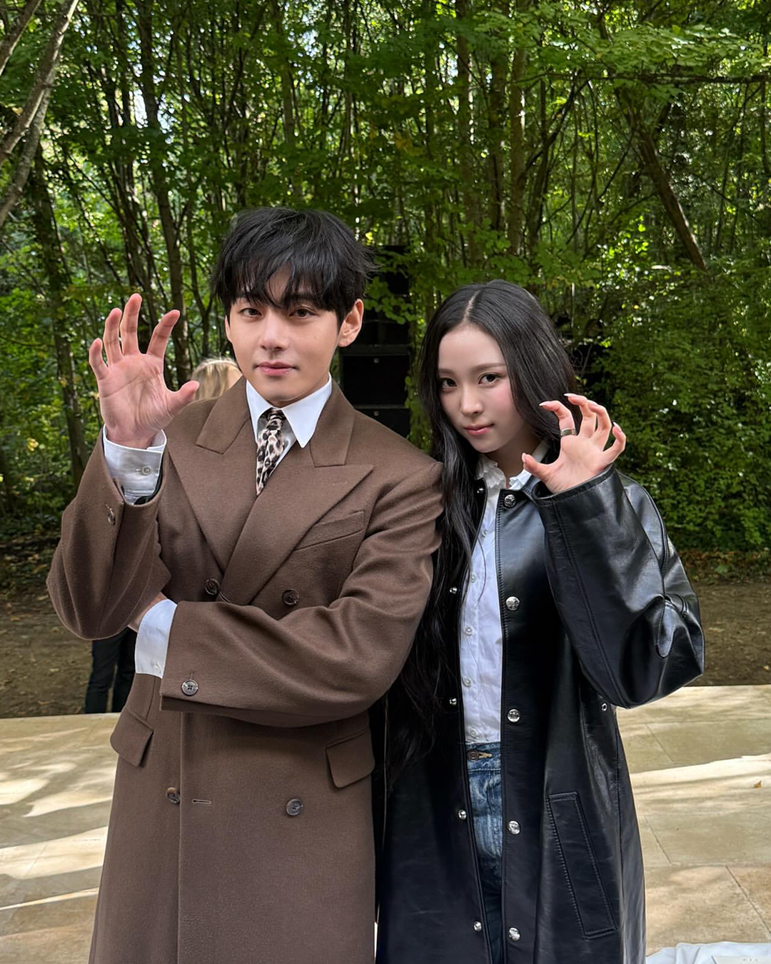 인스타그램 @meovv/미야오 나린 셀린느 