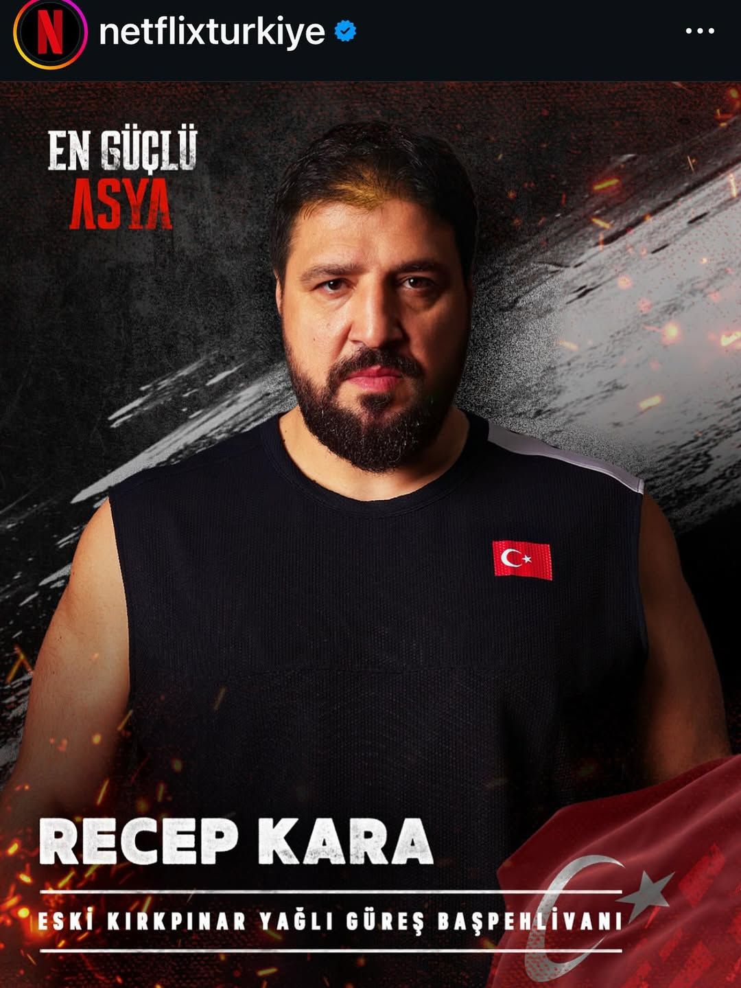 넥플릭스 '피지컬: 아시아'의 터키 대표 '레젭 카라'/ 넷플릭스 제공