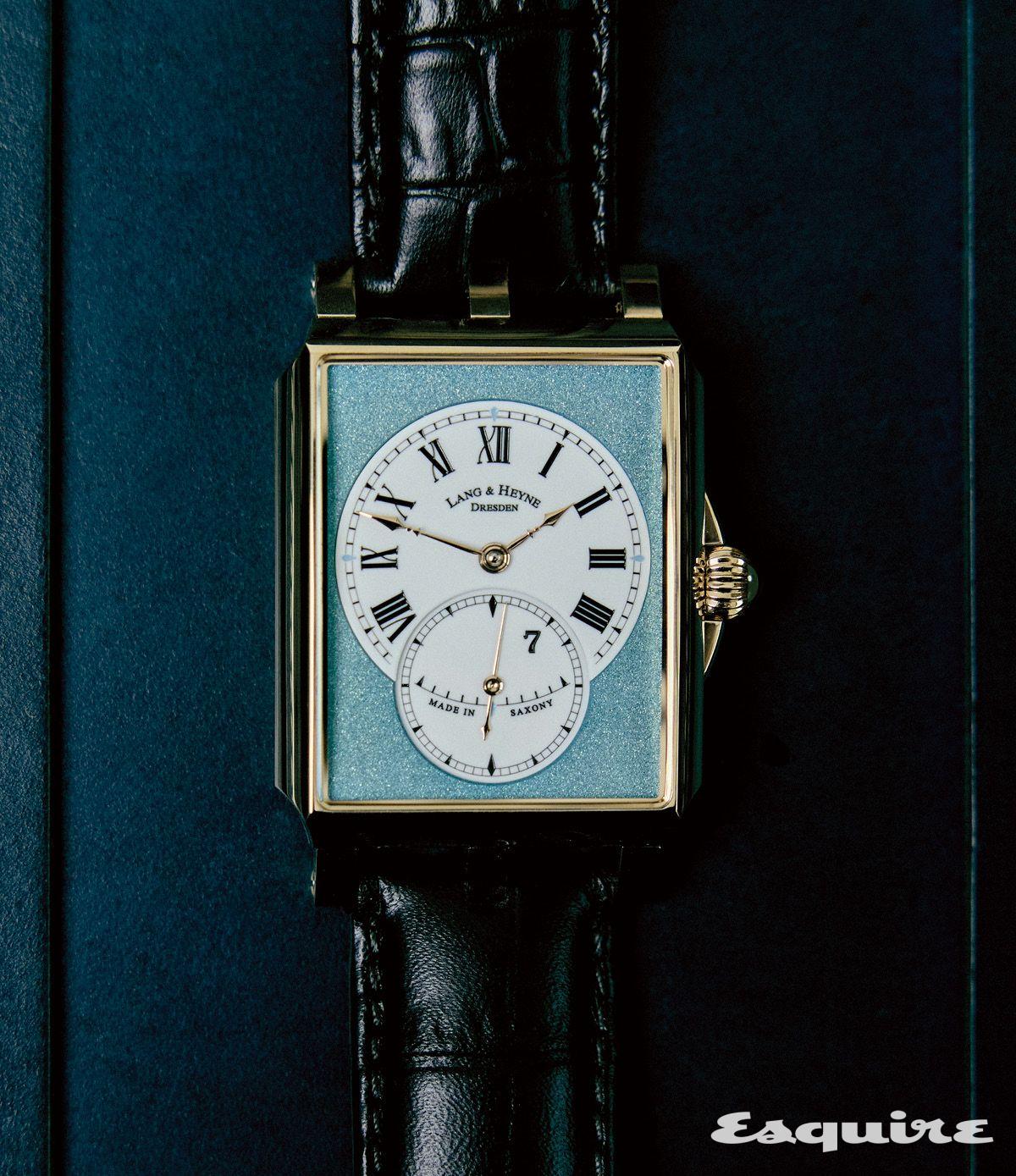 페니워치와 랑앤하이네가 협업한 한정판 게오르그 워치.