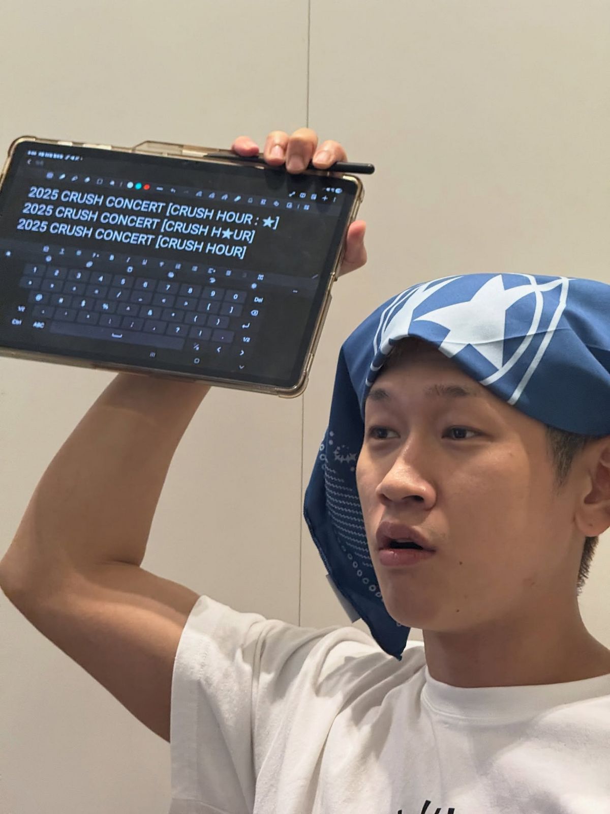 크러쉬 콘서트 / 출처: @crush9244