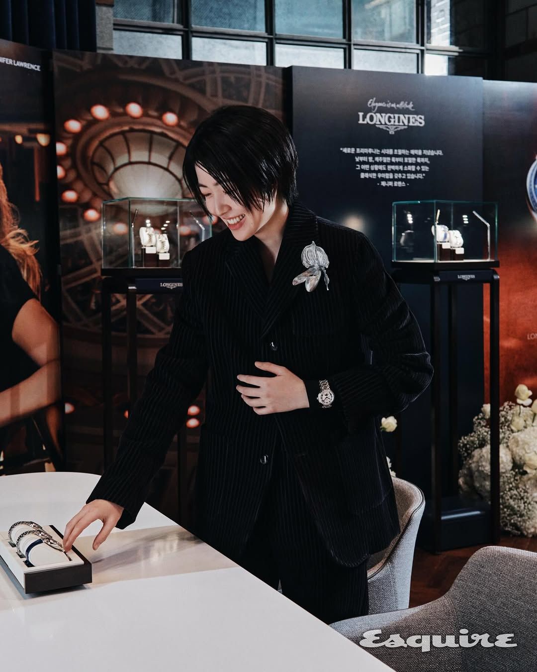 <에스콰이어> 론진 프리마루나 컬렉션 론칭 현장 with 심은경