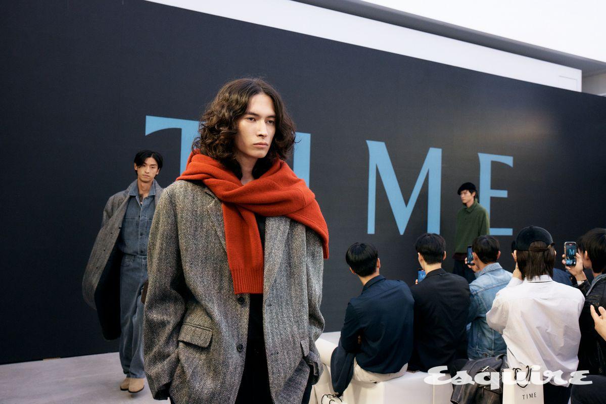 클래스의 하이라이트였던 미니 런웨이.