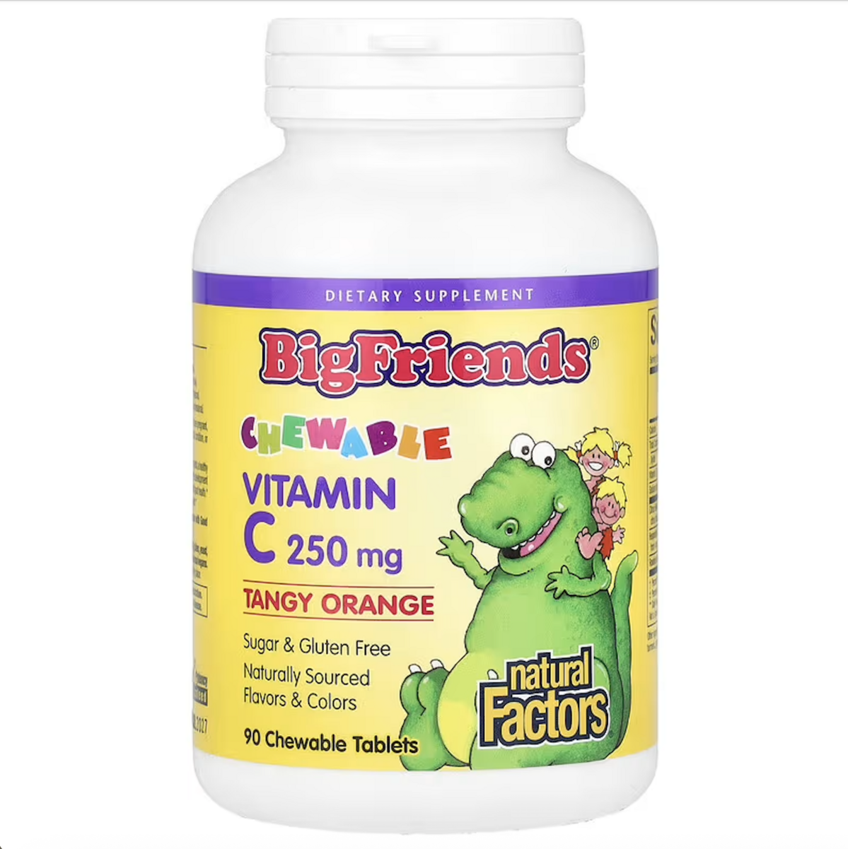 Big Friends 츄어블 비타민 C 오렌지 맛