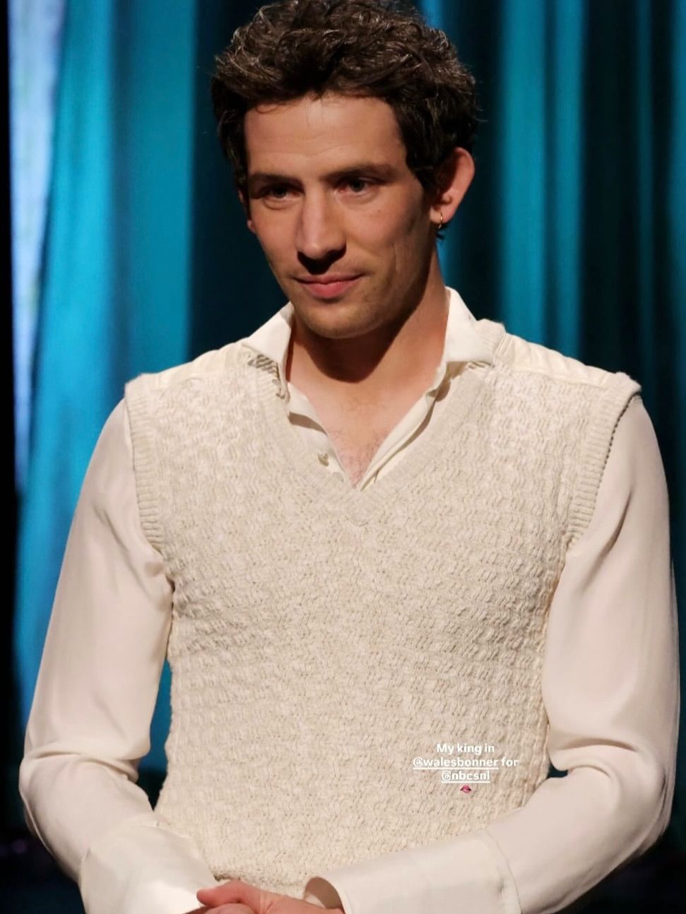 Saturday Night Live(SNL) 드레스 리허설 중인 조쉬 오코너 / 이미지 출처 : 인스타그램(@harleytallantire)