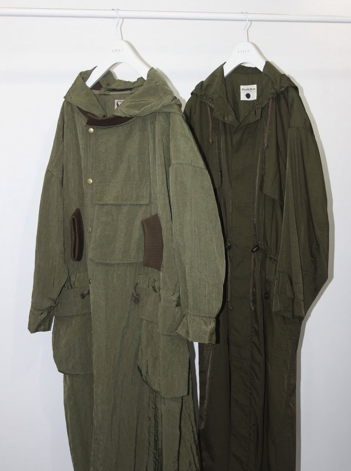 1980년대 하이 스포팅 기어의 나일론 코트 이미지 / 이미지 출처: 라일라 빈티지.