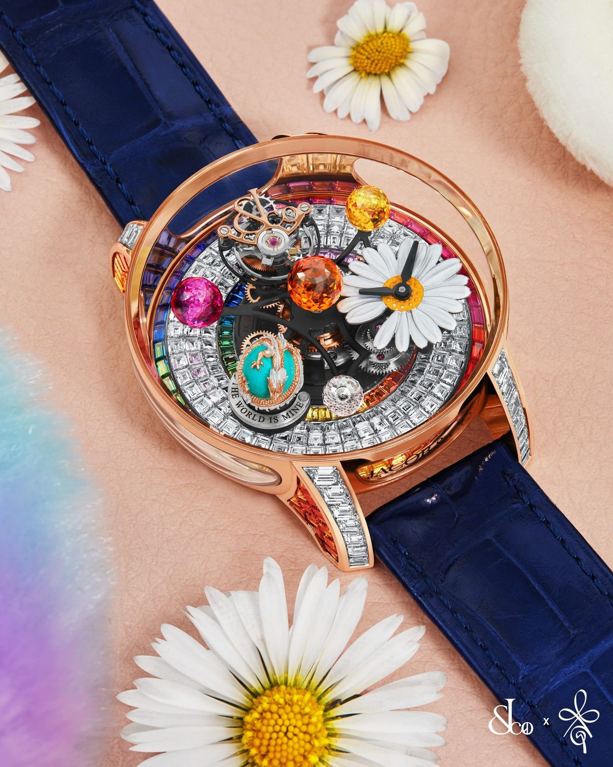 전 세계 단 9점 제작된 '아스트로노미아 솔라 지드래곤'. 제이콥앤코의 기술적 정수와 로즈 골드 용 조각이 시각적 경이로움을 선사한다. / 이미지 출처: 제이콥앤코