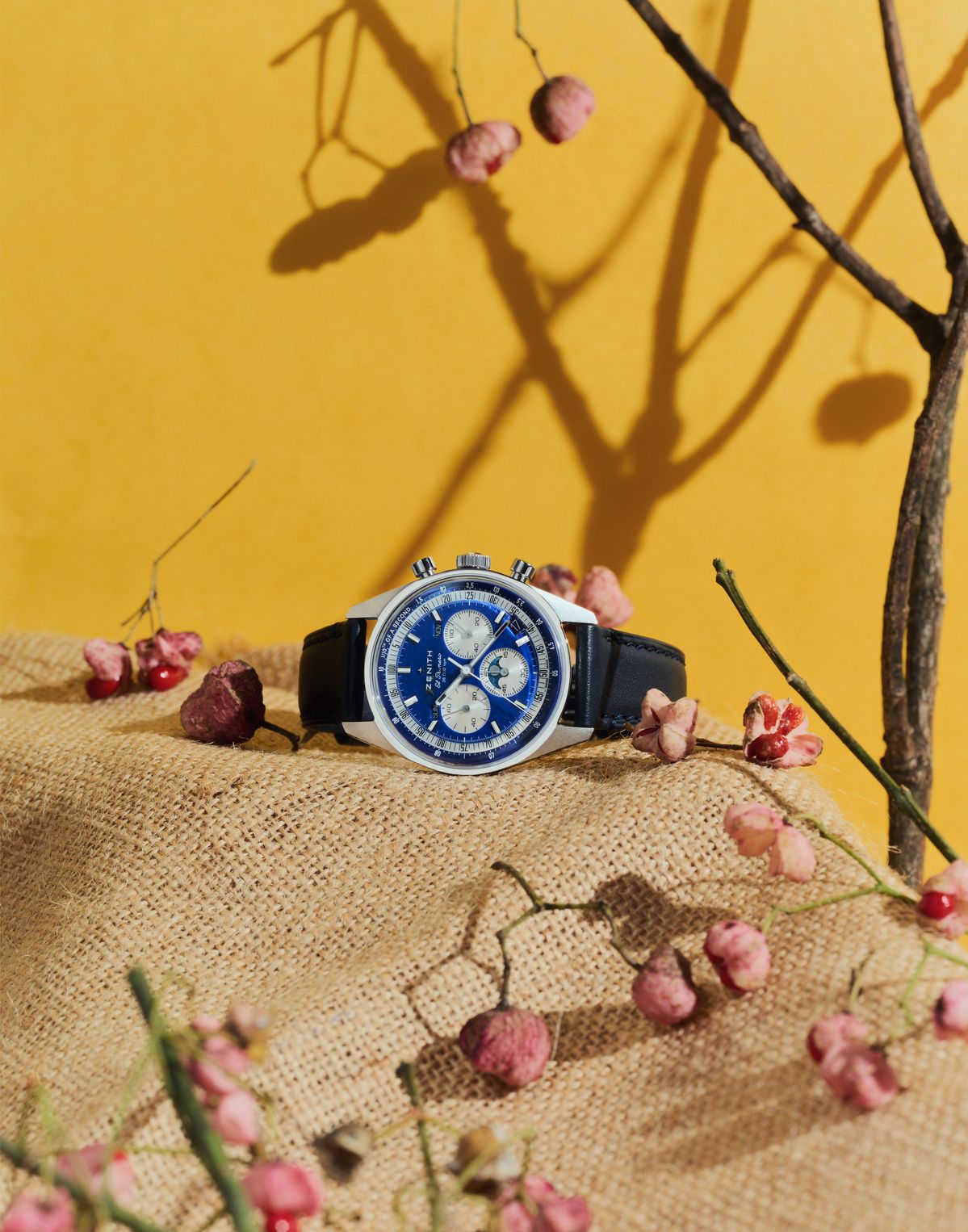 크로노마스터 오리지널 트리플 캘린더 라피스 라줄리 가격 미정 제니스.