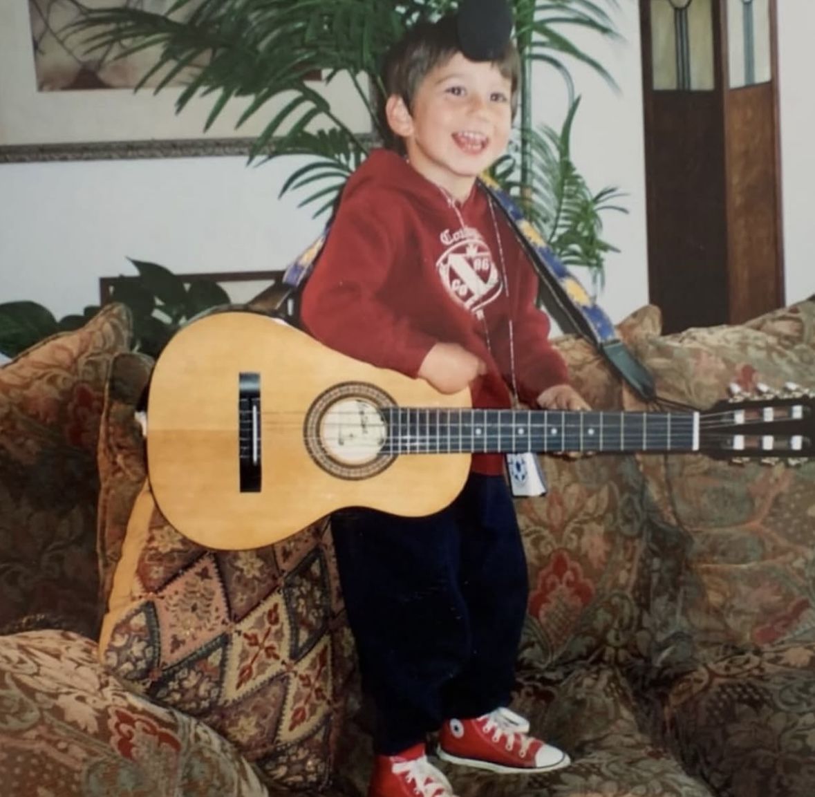 마일로 맨하임의 어린 시절이 담긴 모습 / 이미지 출처: 인스타그램 @milomanheim