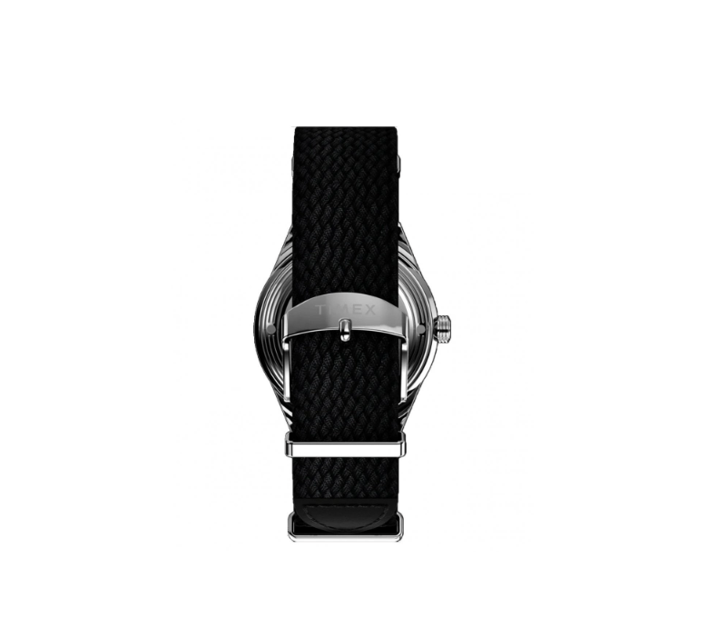 블랙 패브릭 스트랩으로 디자인을 완성한 타이맥스 멀린. / 이미지 출처: 타이맥스