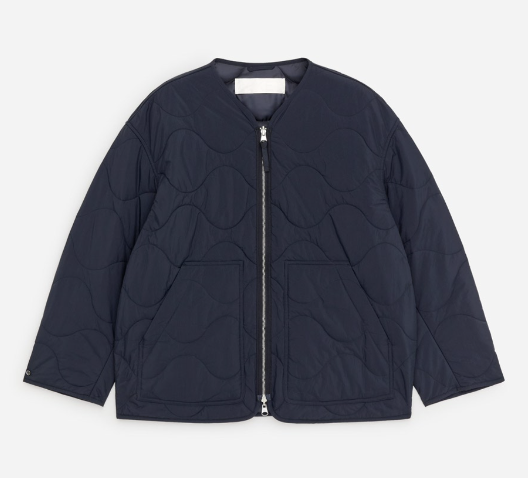 퀼티드 라이너 재킷