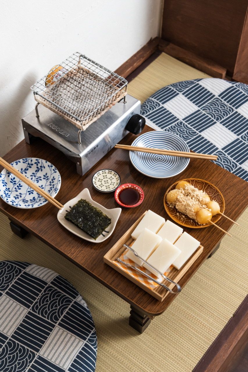 일본식 찰떡 구이인 키리모찌를 즐길 수 있다. / 출처: 멜티도나 네이버지도 업체 제공