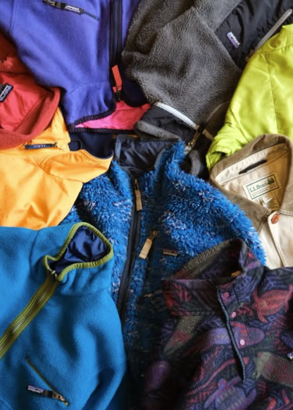 파타고니아부터 노스페이스까지 컬러풀한 제품군의 셀렉션을 만나볼 수 있다. / 이미지 출처: 후루기야잼 인스타그램 @furugiya_jam_official