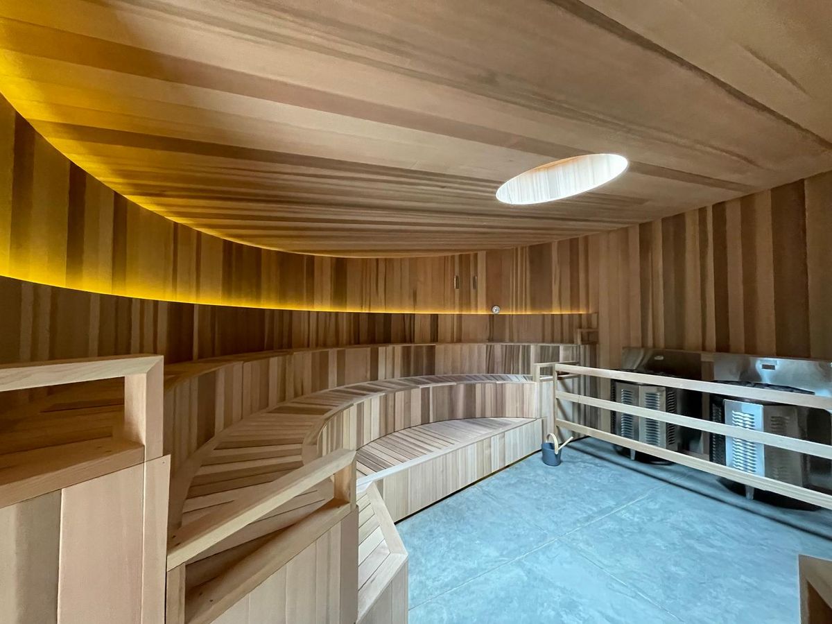 알케미 스프링스의 사우나 가든. | 출처: 알케미 스프링스 인스타그램