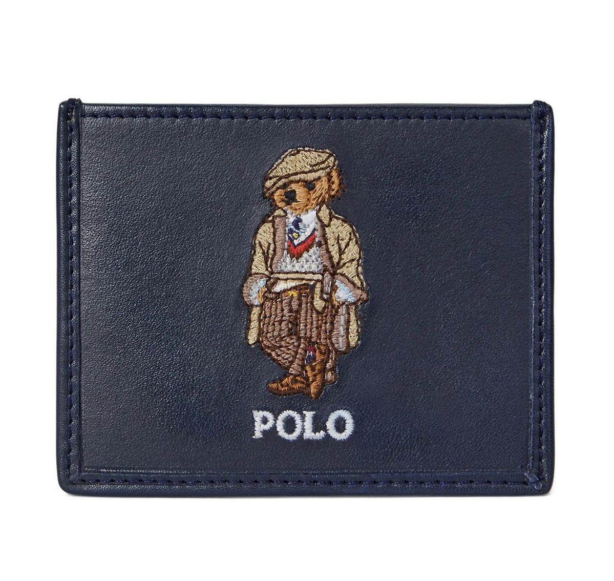 자수 패치가 포인트로 들어간 폴로 카드지갑 / 이미지출처:랄프로렌
