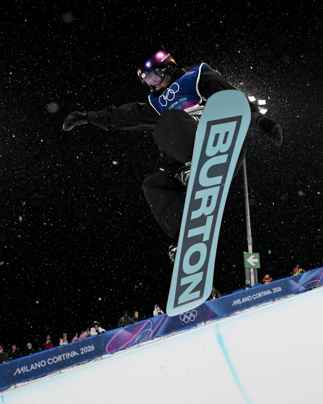 스노보드 여자 하프파이프에서 금메달을 획득한 최가온/ 이미지 출처: 게티이미지 코리아 