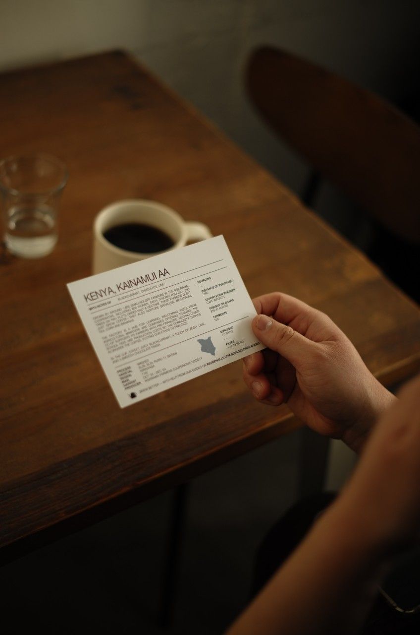 필터 커피는 커핑 스코어 84점 이상의 스페셜티 원두를 사용해 내린다. / 이미지 출처: 애프터테이스트 네이버지도 업체 제공 이미지