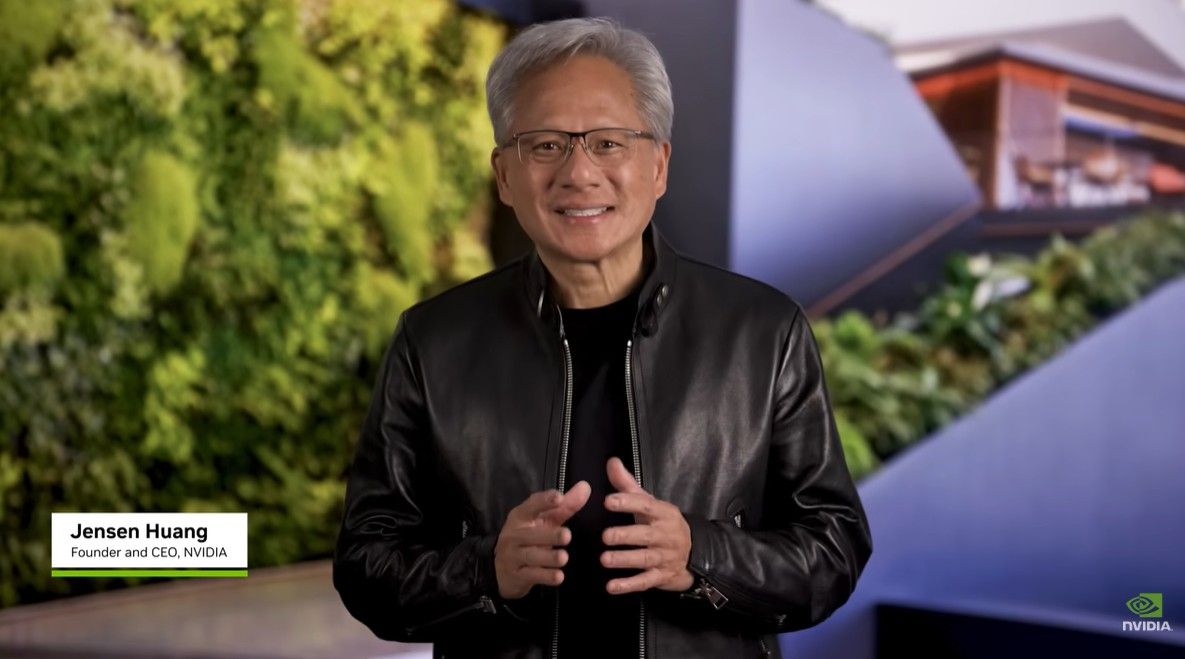 실용적인 가방을 선호하는 젠슨 황 / 이미지 출처: 유튜브 @NVIDIA