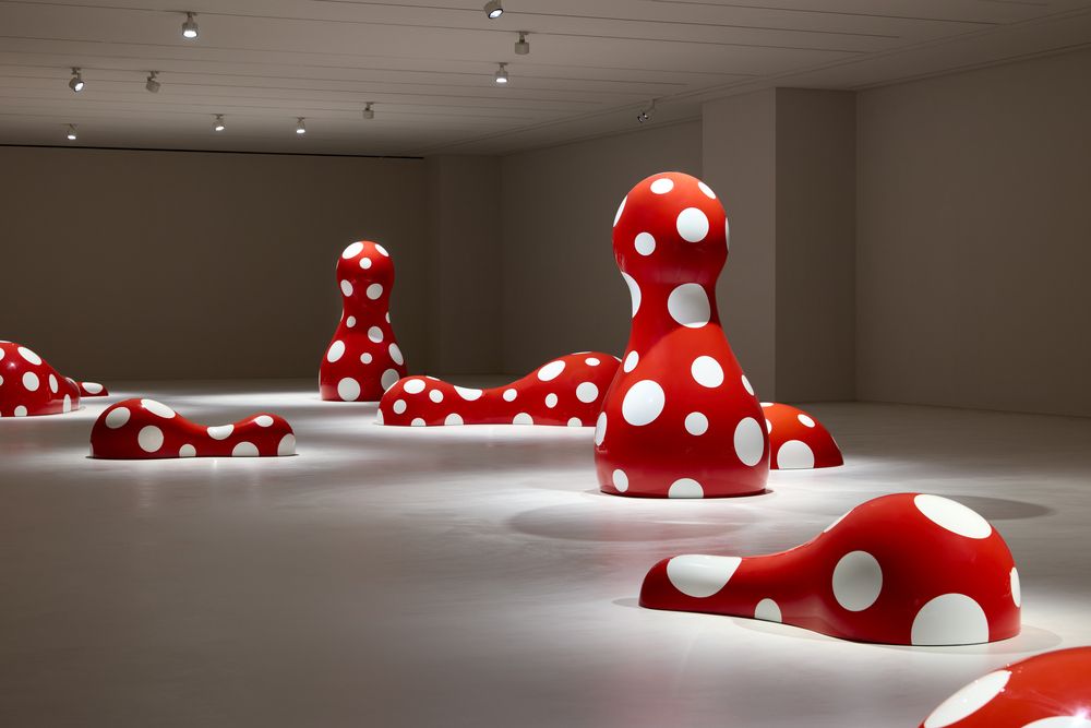 야오이 쿠사마의 상징인 도트 무늬가 인상적이다. / 출처: 세화미술관 홈페이지