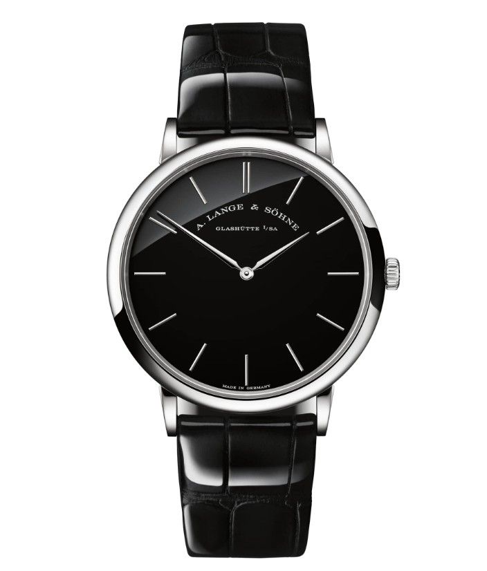 날렵한 디자인을 갖춘 6.2mm 두께의 랑에 운트 죄네 삭소니아 씬 / 이미지 출처: www.alange-soehne.com