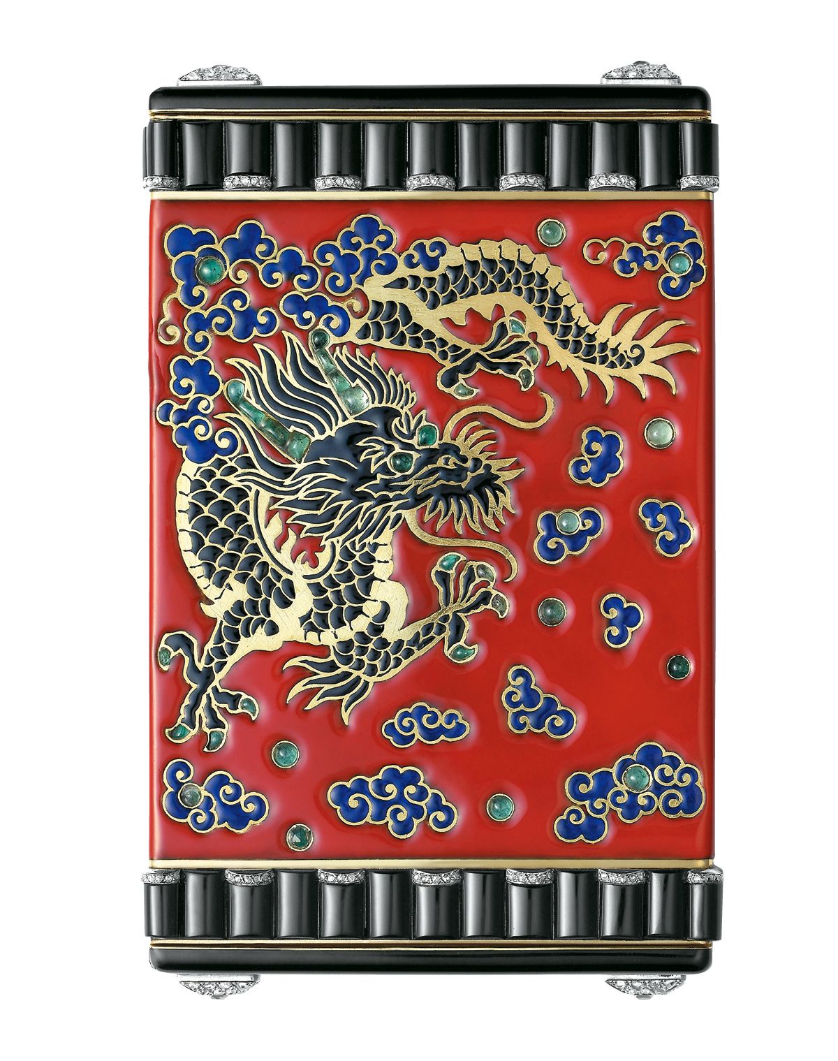 고대 중국 역사에서 영감 받은 베니티 케이스. 1927년 작품이지만 지금 보아도 손색없이 아름답다. ⓒ Nils Herrmann, Cartier Collection ⓒ Cartier 