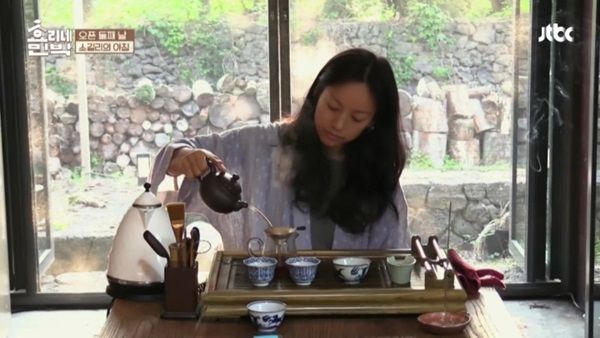 평소 다도 러버로 알려진 이효리 / 이미지 출처: JTBC 효리네 민박