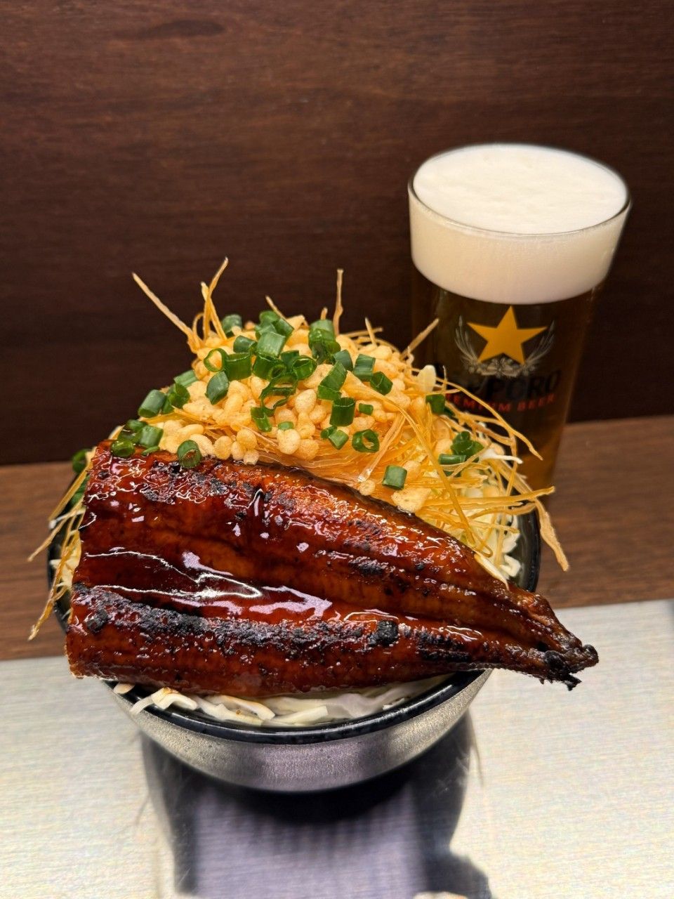 ‘장어 몬자야키’는 장어 한 마리가 통째로 들어간다. / 출처: 몬키삐루 네이버지도 업체 등록