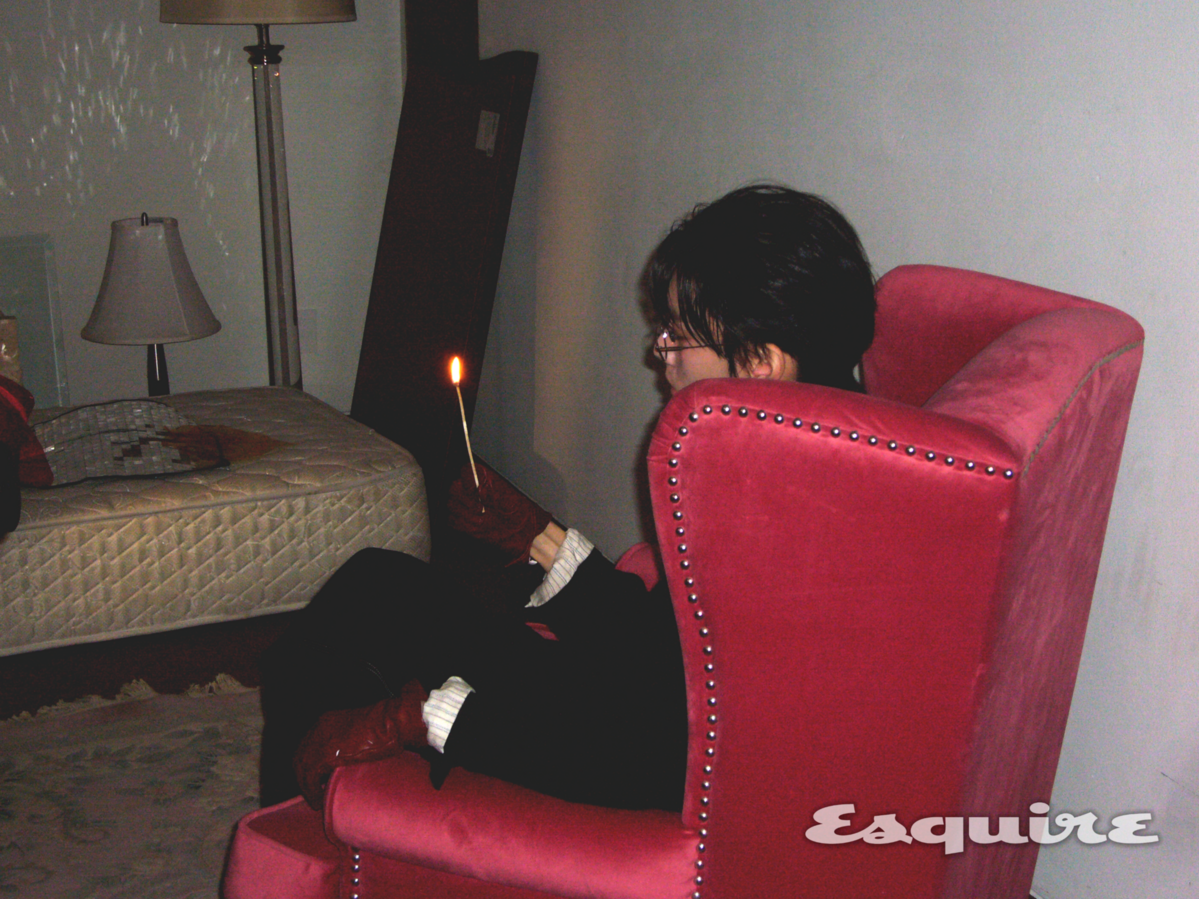 데뷔 이후 다시 만난 에스콰이어와 인터뷰를 진행한 립우