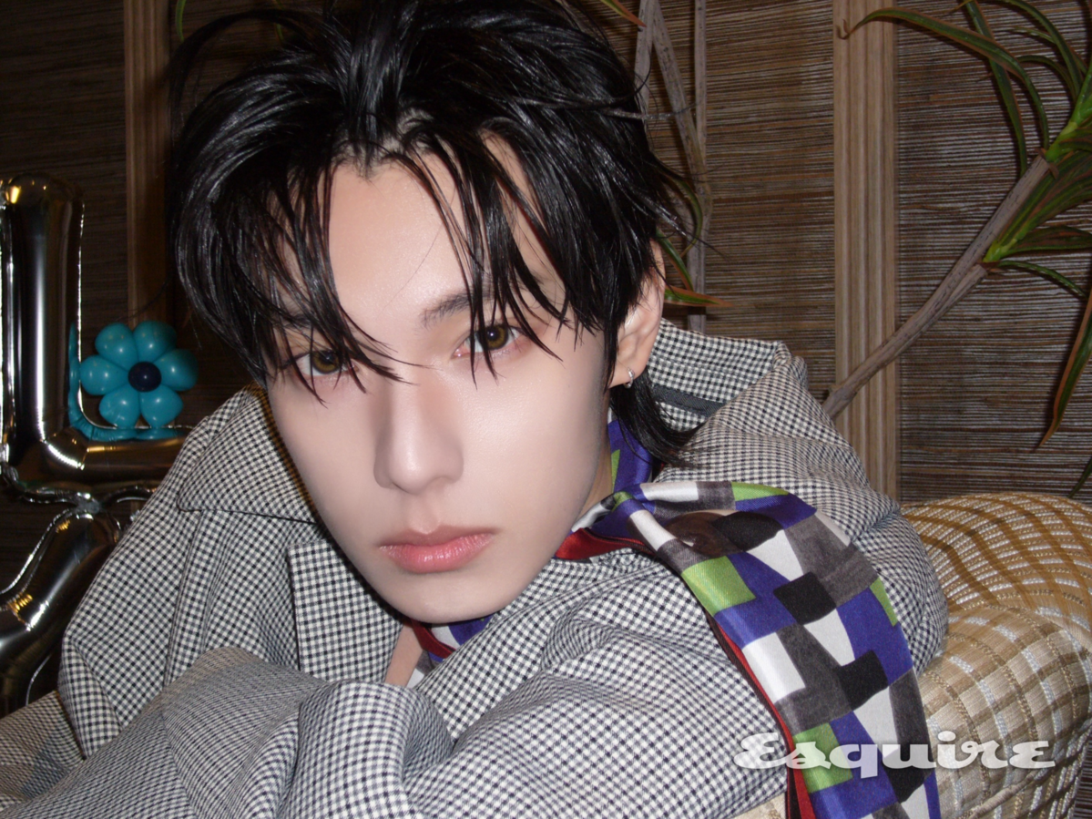 데뷔 이후 다시 만난 에스콰이어와 인터뷰를 진행한 립우