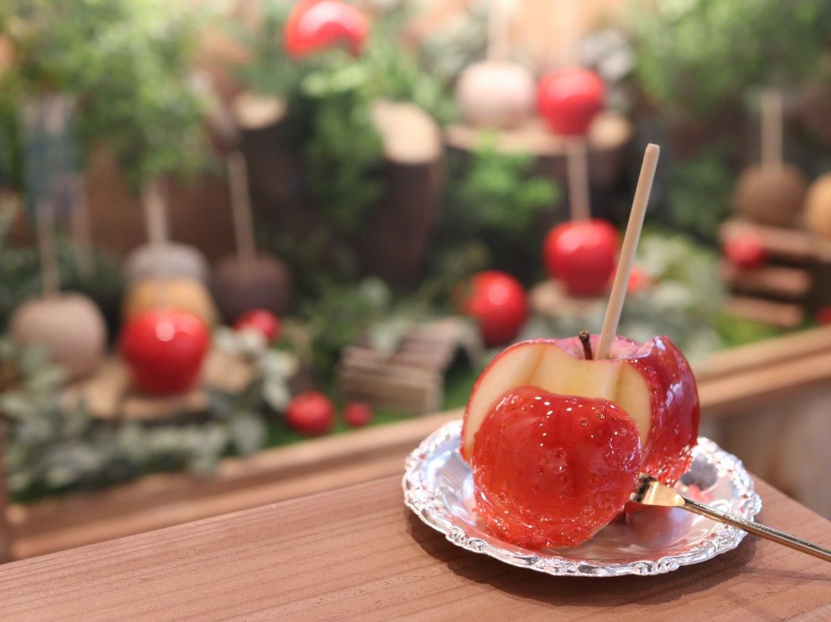 캔디 애플 성수점에는 현재 총 9가지의 다양한 맛이 준비되어 있다. / 이미지출처: 네이버 지도 업체 제공 이미지