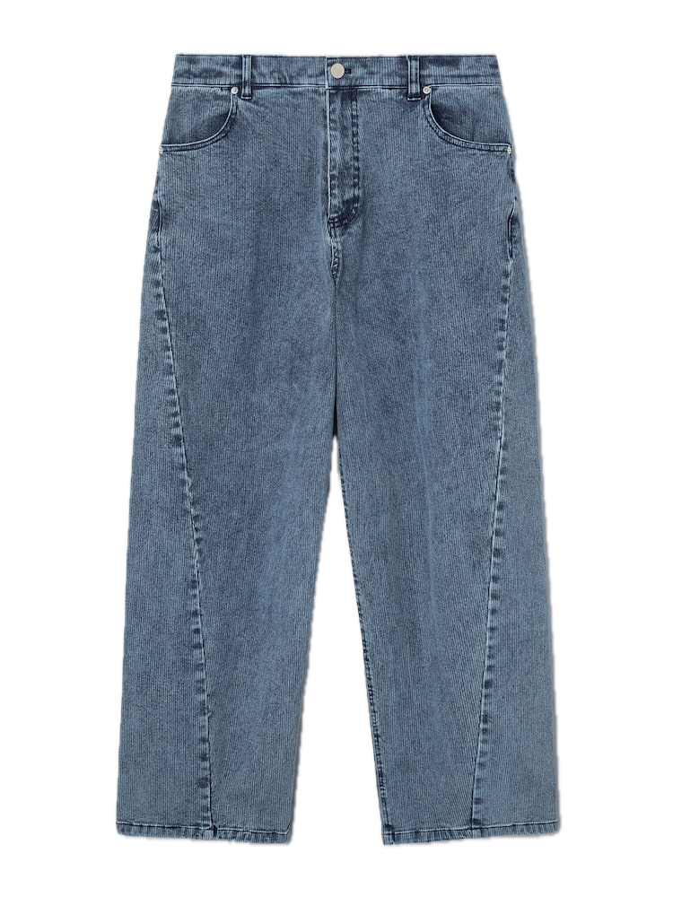 와이드 커브드 데님