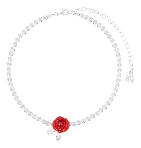 슈슈통 × YVMIN 협업 세라믹 로즈 초커