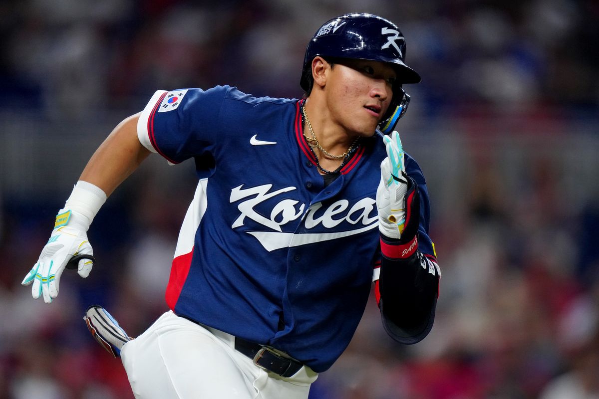 도미니카공화국과의 경기에서 가장 빠른 타구를 때린 선수는 안현민, 타구속도 174.9km / 이미지 출처: 게티이미지코리아