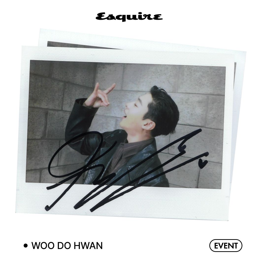 에스콰이어 화보 촬영장에서 '사냥개들' 시즌2 건우 역의 배우 우도환