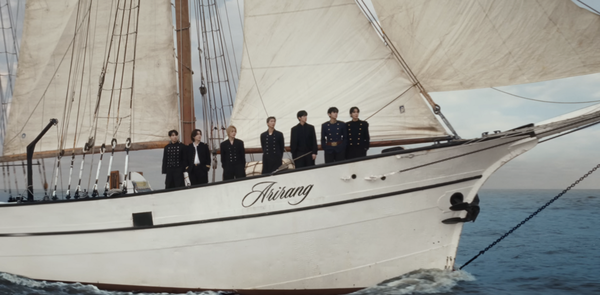 오늘 컴백한 방탄소년단 타이틀곡 'SWIM' 뮤직비디오 / 이미지 출처: 하이브 레이블 공식 유튜브